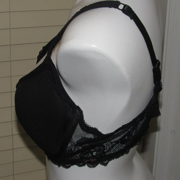 JESSICA SIMPSON Black Underwire Bra Size 42C - Picture 2 of 4